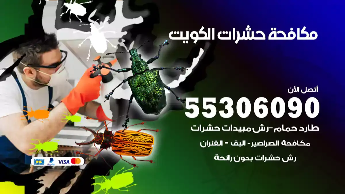 خبير مكافحة حشرات بالكويت 50050641 شركة مكافحة حشرات وقوارض